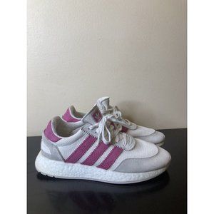 ADIDAS I-5923 OFF WHITE SHOCK PINK Womens Size 10